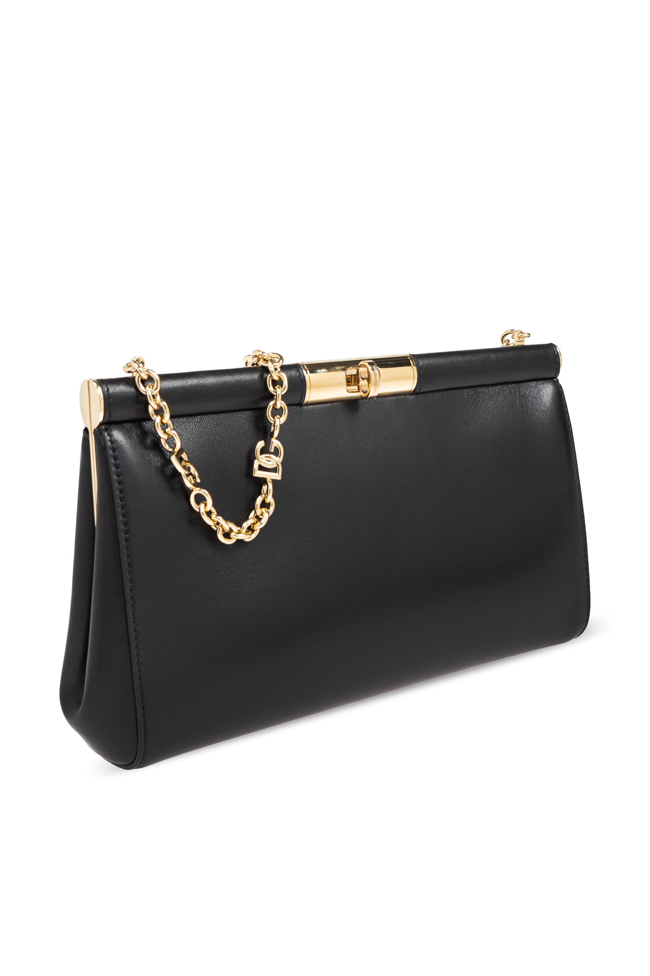 25SS new/Dolce & Gabbana カーラミディアムバケットバッグ Bag Dolce & Gabbana - Nylon messenger bag black - The Corner